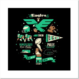 Philadelphia Eagles SBLII Champs Posters and Art